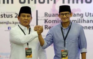KPU Pastikan Visi Misi Prabowo-Sandi Tak Bisa Direvisi