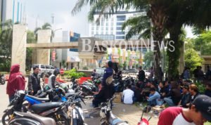 Janji Berikan Parking Tak Ditepati, Grand Taruma Digeruduk Karang Taruna