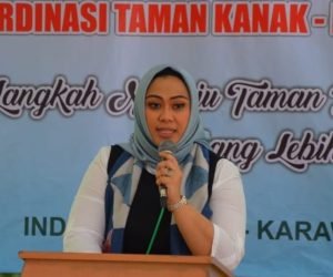 Musyawarah Kerja Badko, Cellica Sampaikan Pentingnya Pendidikan Agama untuk Pembangunan