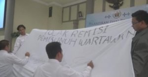 Wartawan Karawang Tolak Remisi Pembunuh Jurnalis Nyoman Susrama