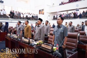 Paripurna DPRD Karawang Pengumuman Masa Reses I Tahun 2019