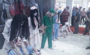 Tertantang dengan Hal-hal Horor, Ayo Kunjungi ‘Hantu Ambulance Karawang-Bekasi’ di Mal Technomart Karawang