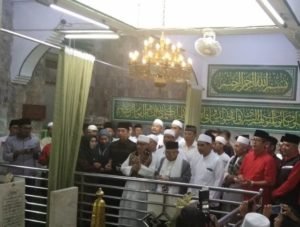 Maruf Amin Ziarah ke Makam Habib Abdullah di Bogor