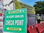 Kesiapan Check Point H-1 Pemberlakuan PSBB di Karawang
