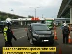 5.417 Kendaraan Dipaksa Putar Balik di Perbatasan Karawang