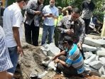 Pelatakan Batu Pertama Pembangunan Gedung KAHMI Karawang