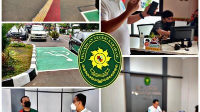 Wajah Baru Pengadilan Negeri Karawang,Kini Lapor Pengaduan Bisa Via Online.