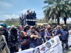 PT. HK Pati Didemo Aliansi LSM-Ormas Kabupaten Karawang,Nyaris Ricuh Beruntung Berakhir Kondusif