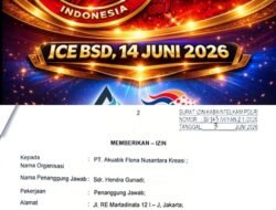 Jelas! Kontes PPAKN 2026 di ICE BSD Tangerang Banten Kantongi Izin dari Polri